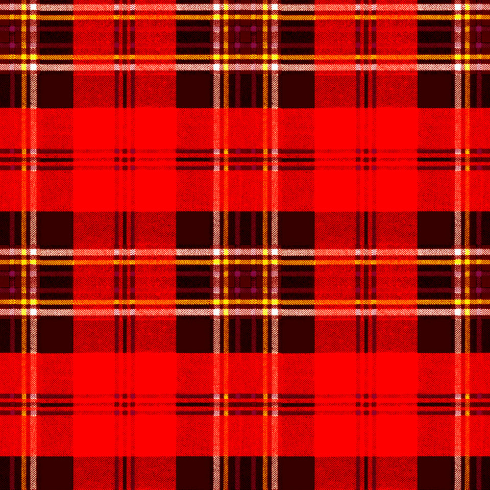 Glasgow - Crimson Wallpaper