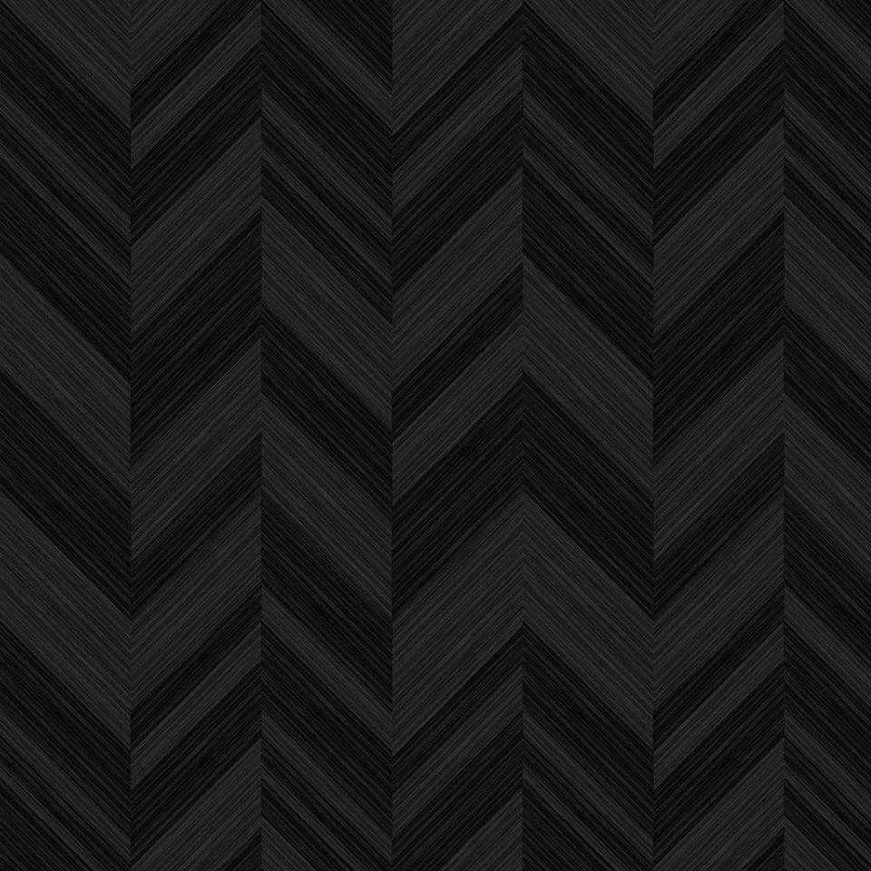 Chevron Woodgrain - Sloe Wallpaper