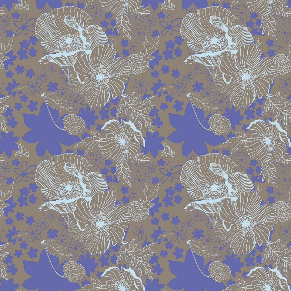 Donna - Periwinkle Wallpaper