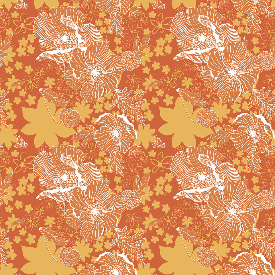 Donna - Tangerine Wallpaper