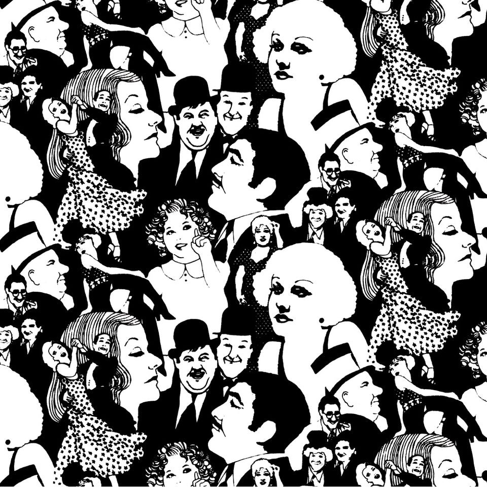 Silver Screen Stars Wallpaper