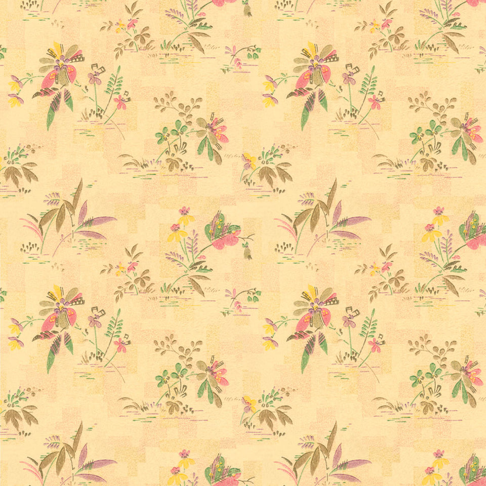 Stephanie - Golden Wallpaper