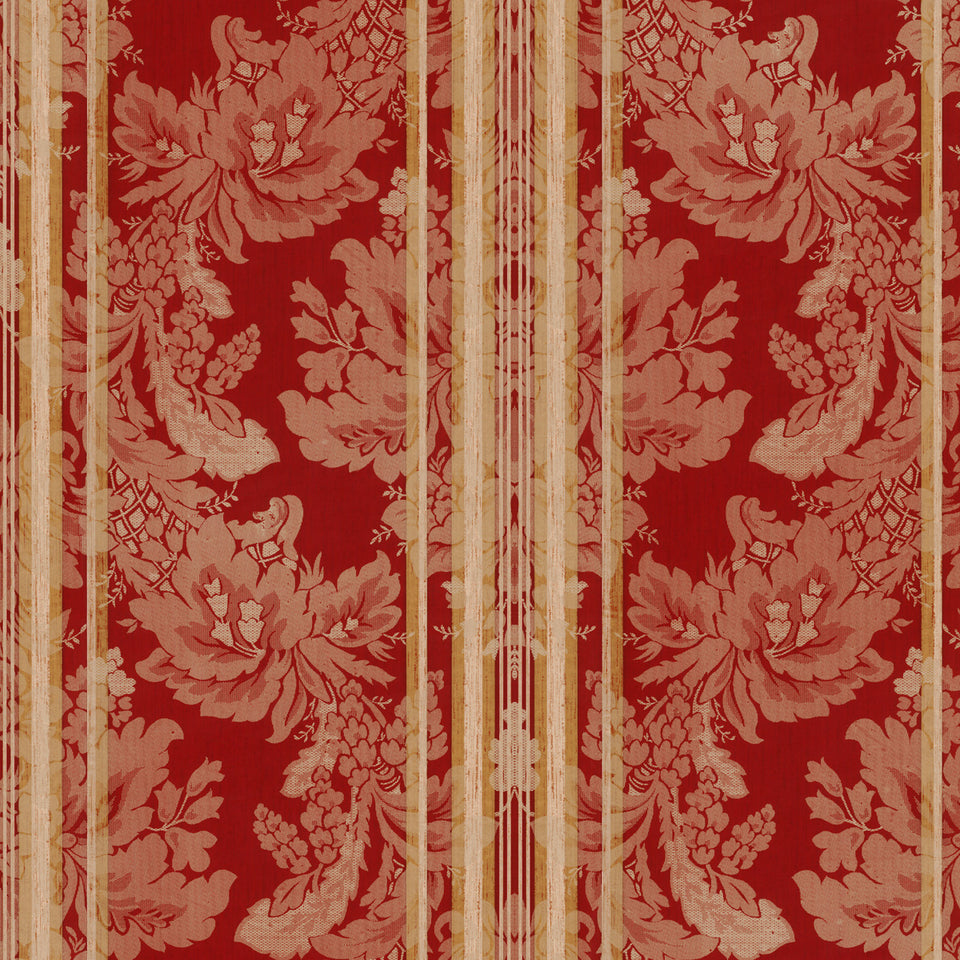 Damask Stripe Wallpaper