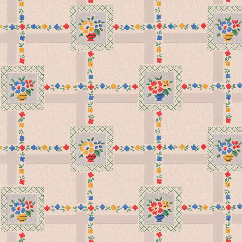 Punchy Floral Wallpaper