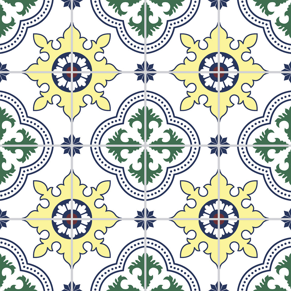 Mediterranean Tile Wallpaper