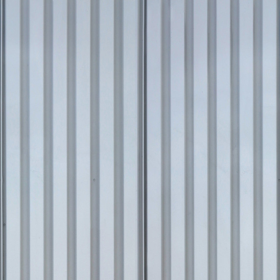 Steel Corrugated Fence Wallpaper