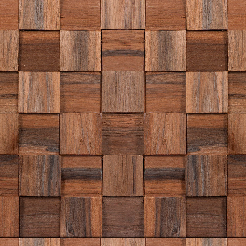 Mixed Grain Woodblock Wallpaper