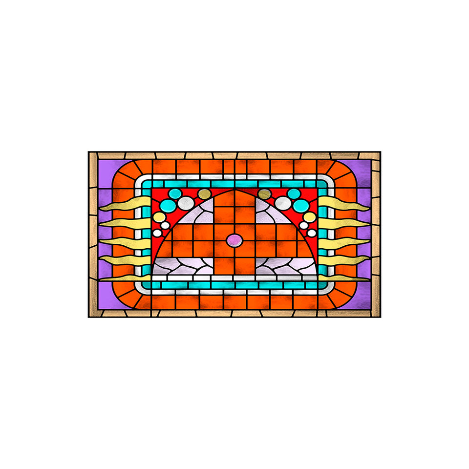 Red Rectangular Wallpaper