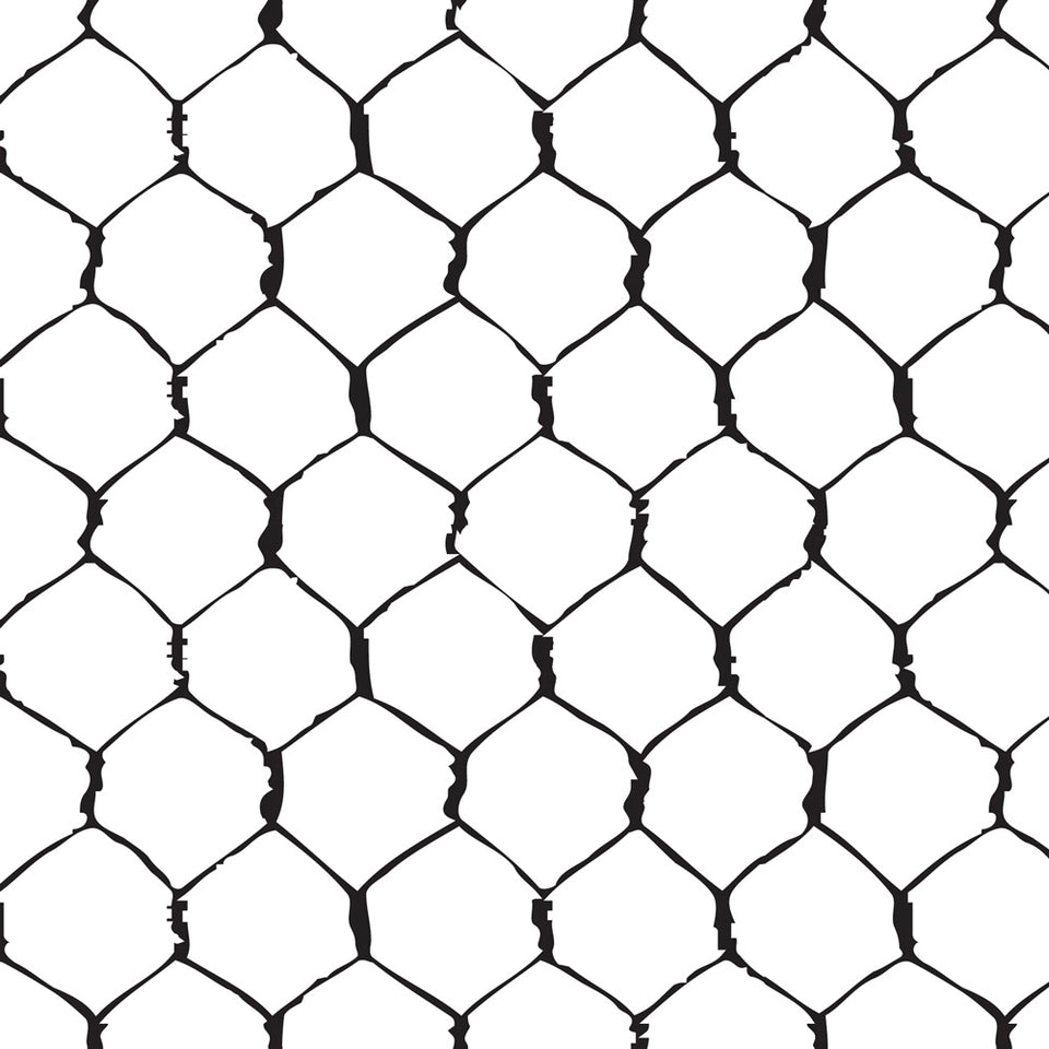 Chicken Wire Wallpaper