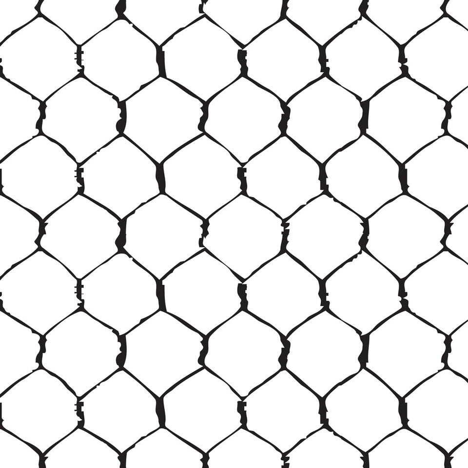 Chicken Wire Wallpaper