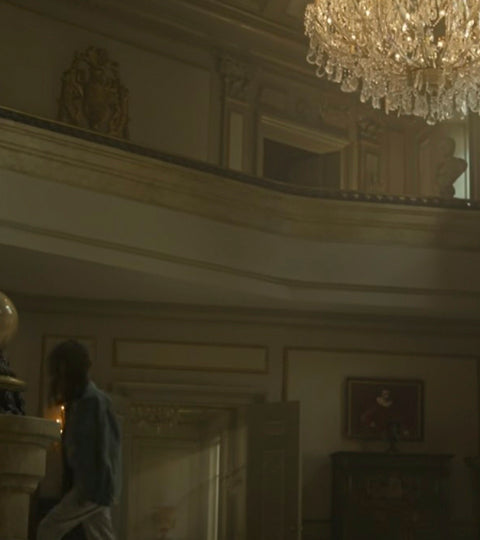 Still from The Gray Man featuring faux flooring by On Air Design