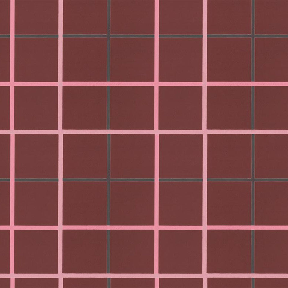 Tattersall Wallpaper - Umber