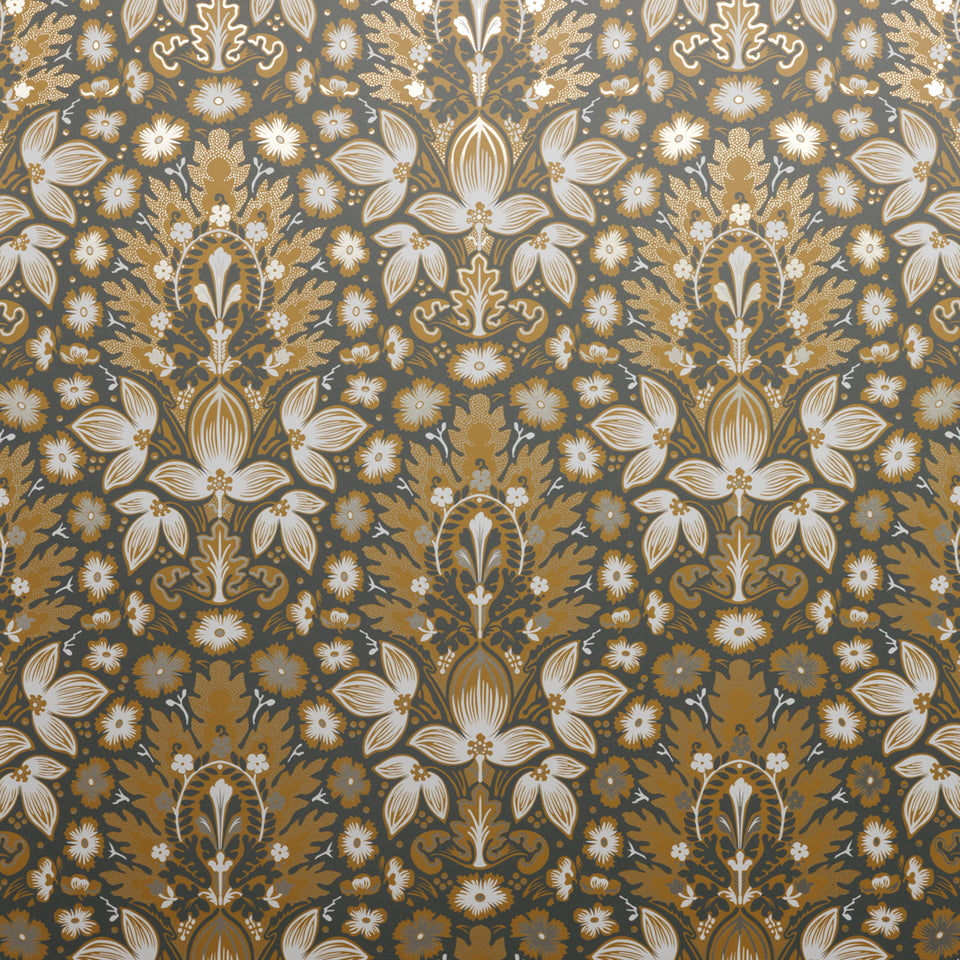Victoria Wallpaper - Golden