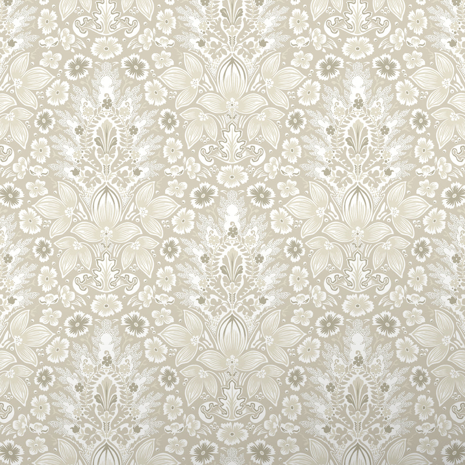 Victoria Wallpaper - Ivory