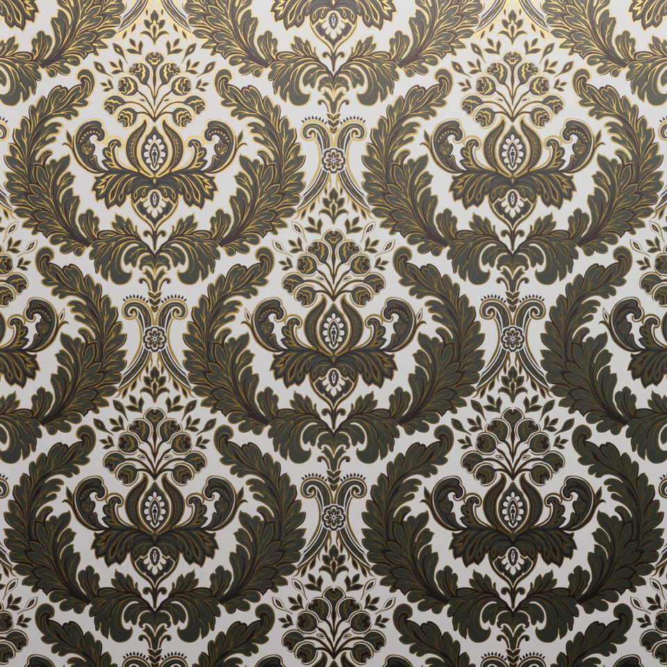 Heritage Wallpaper - Antique Olive