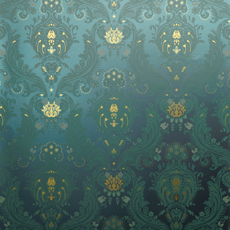 Heirloom Wallpaper - Emerald