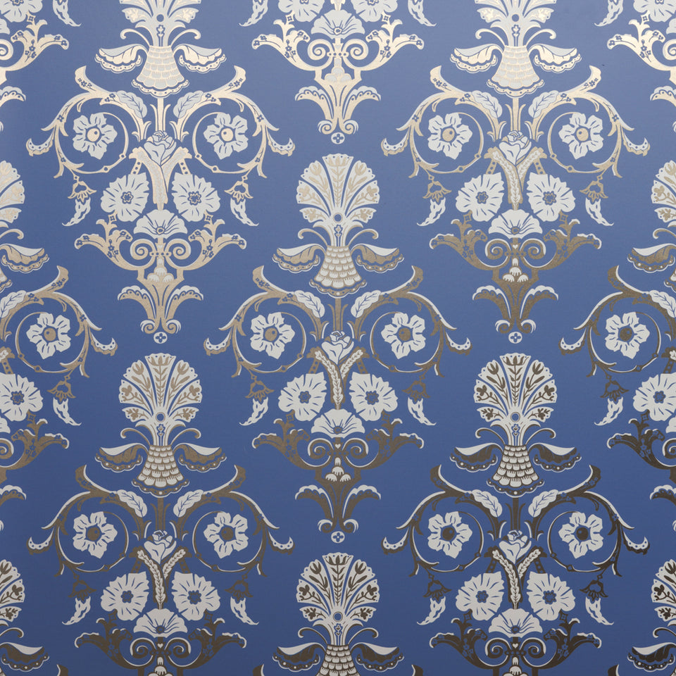 Manchester Wallpaper - Estate Blue