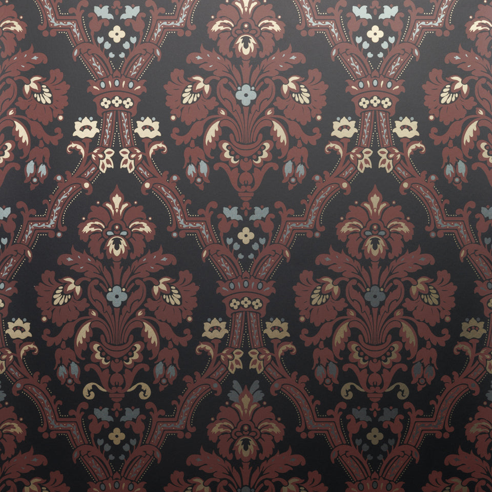 Empire Wallpaper - Bordeaux