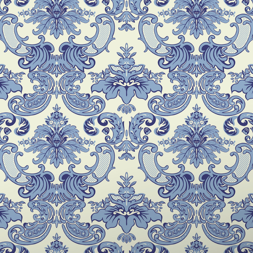 Madison Wallpaper - Porcelain