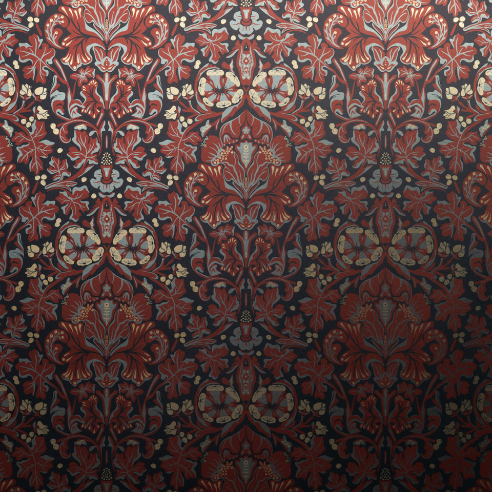 Tapestry Wallpaper - Bordeaux