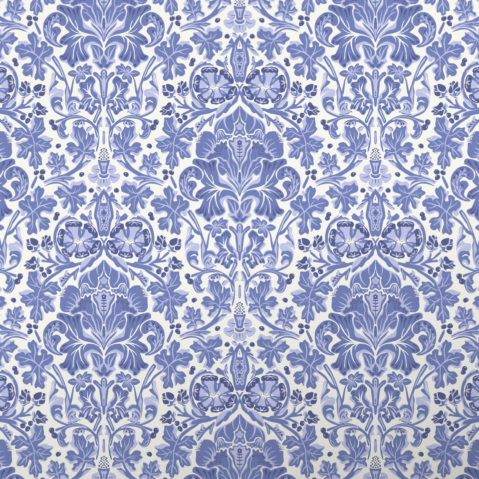 Tapestry Wallpaper - Cornflower