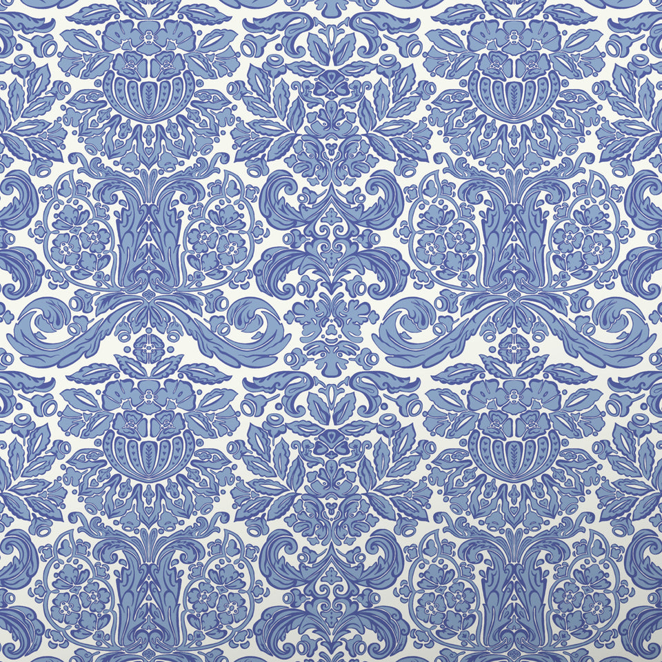 Urbana Wallpaper - Cornflower