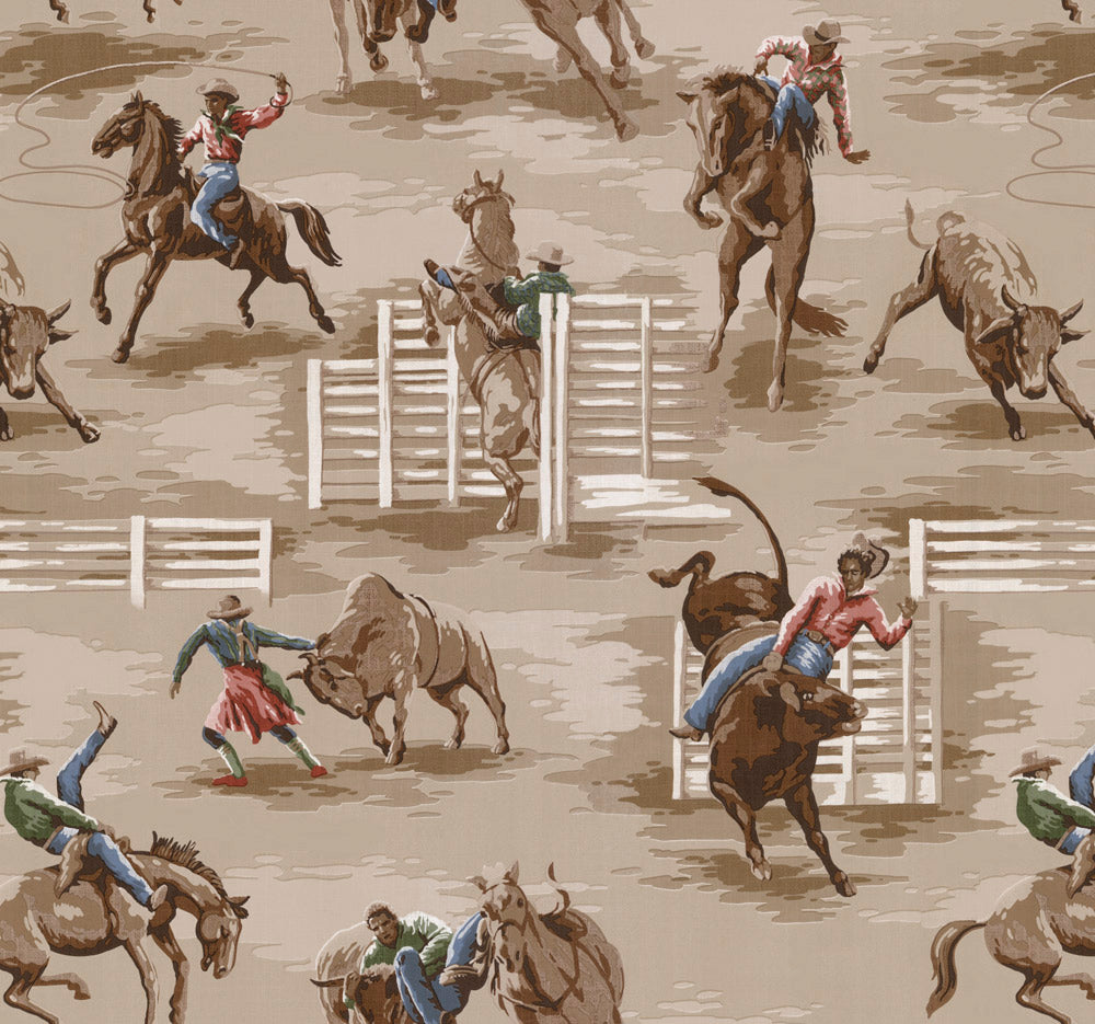 Rounding Rodeo Round-Up Rodeo Wallpaper – On Air Design | Astek