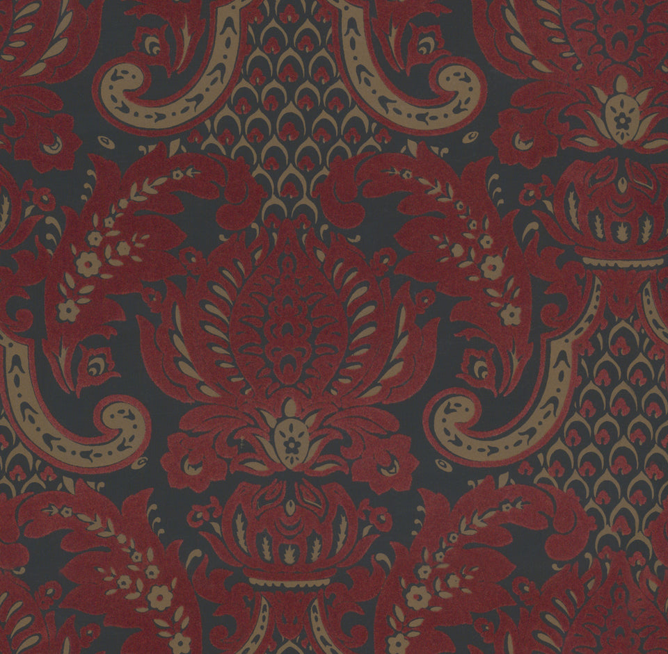 Stately Damask Wallpaper