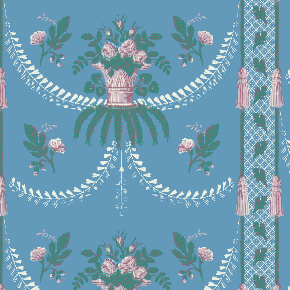 Versailles Garland Wallpaper