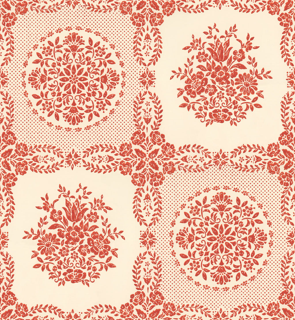 Stencil Block Floral Wallpaper – On Air Design | Astek