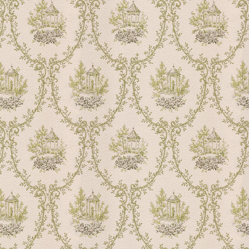 Belvedere - Olive Wallpaper