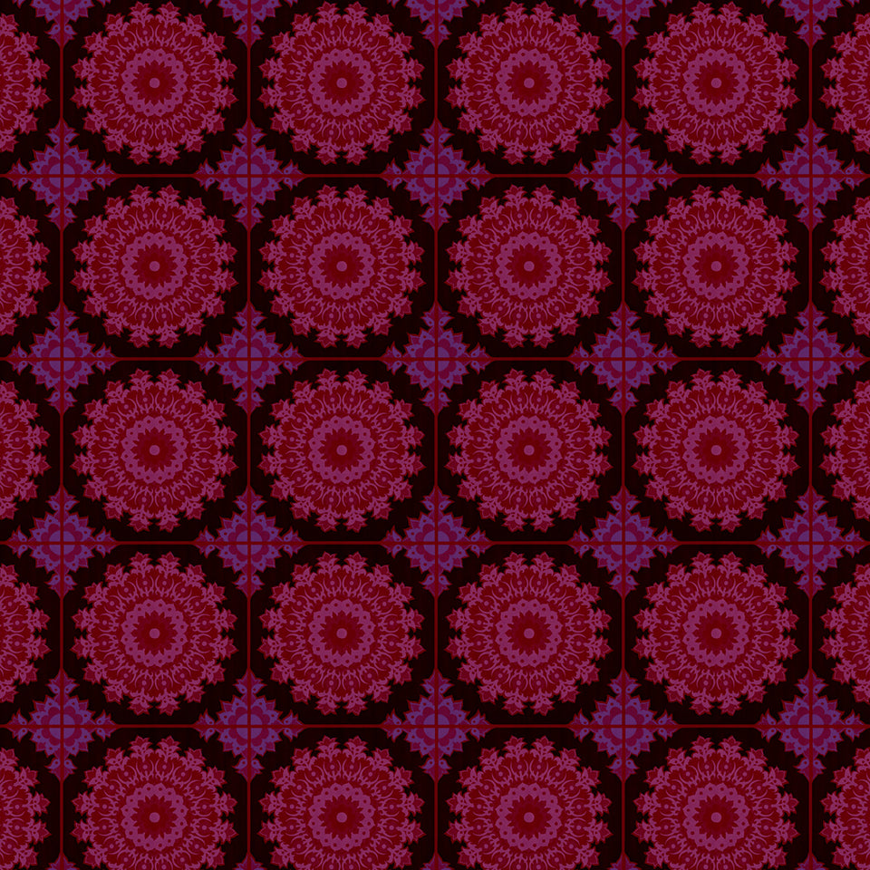 Spinograph - Boysenberry Wallpaper