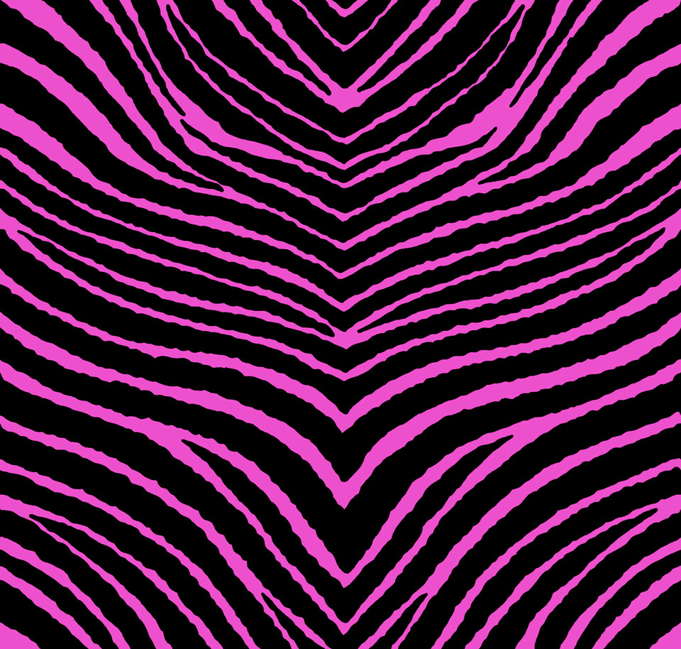 Sweet Zebra - Pink Wallpaper