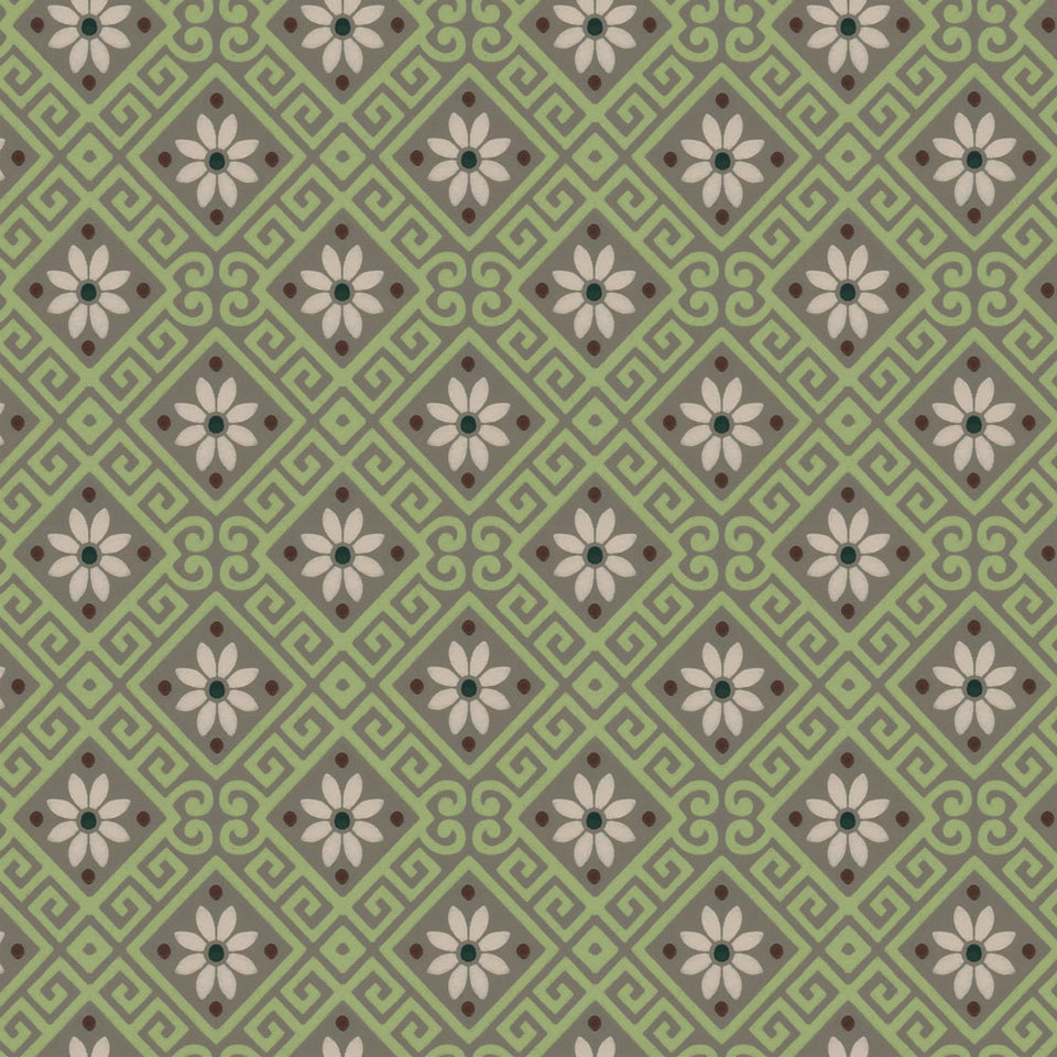 Jade Lattice Wallpaper