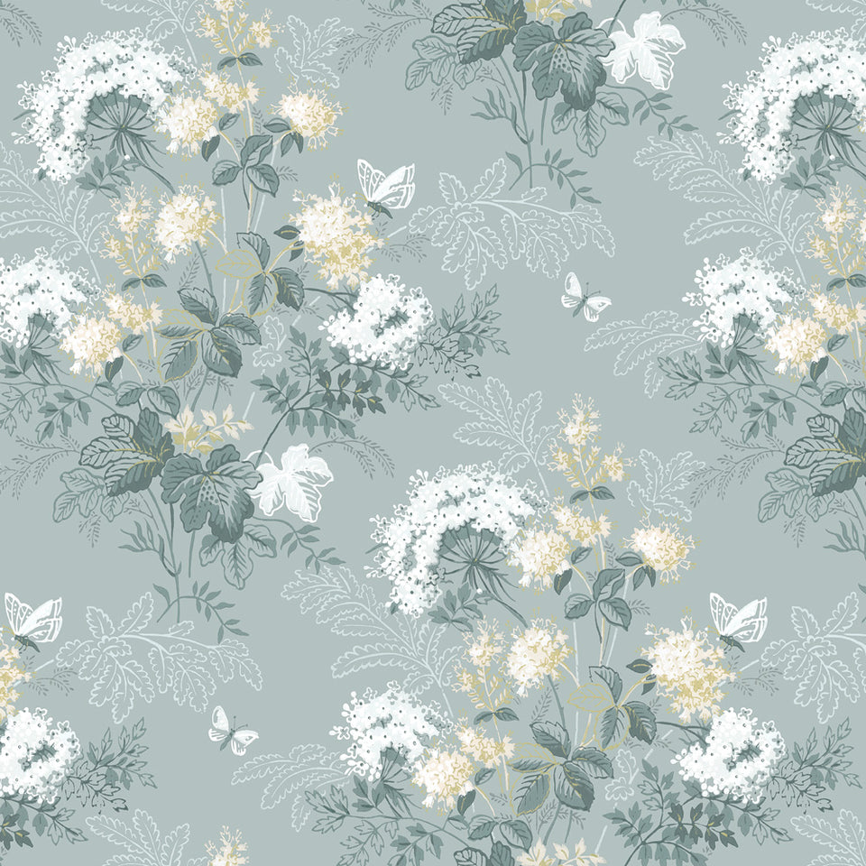 Blissful - Sage Wallpaper