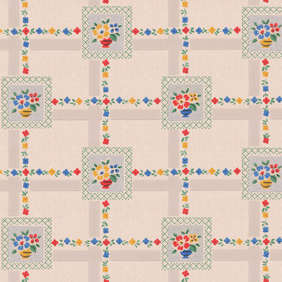 Punchy Floral Wallpaper