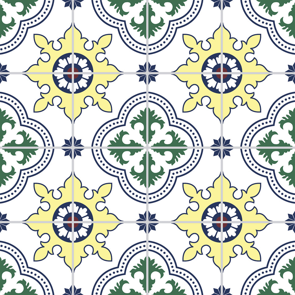 Mediterranean Tile Wallpaper