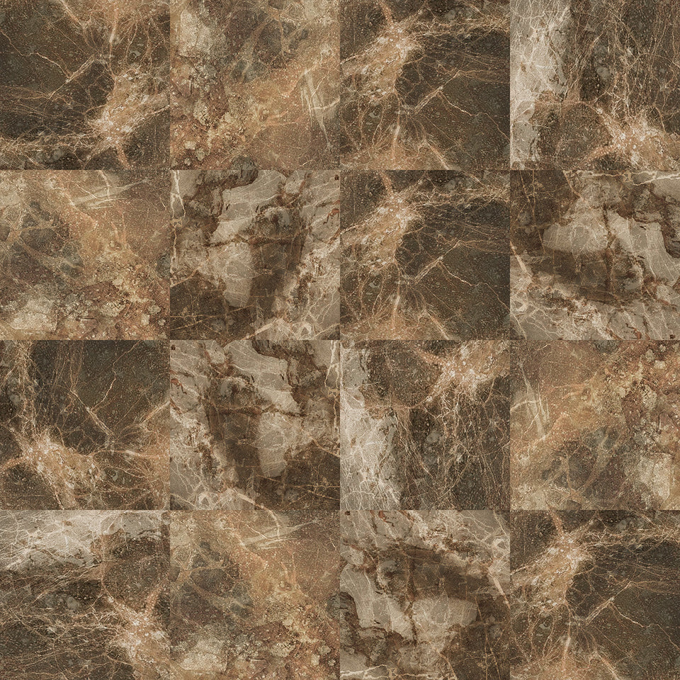 Brown Marble Tile Wallpaper