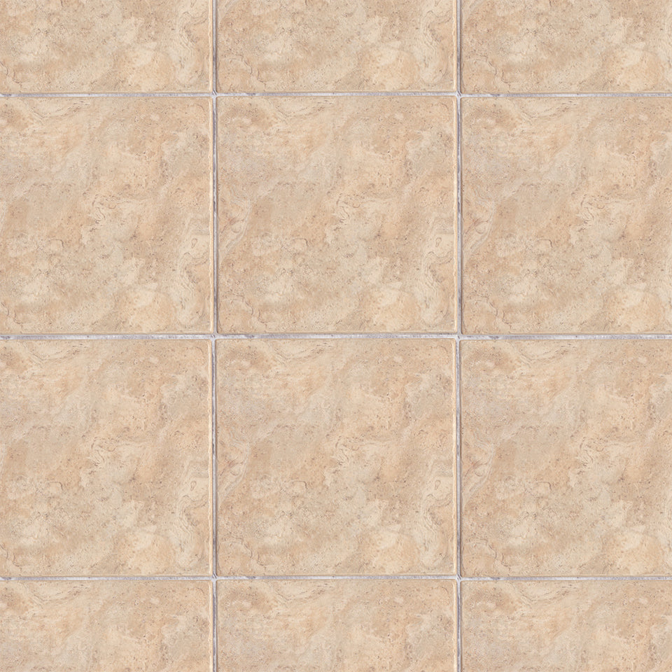 Beige Travertine Tile Wallpaper