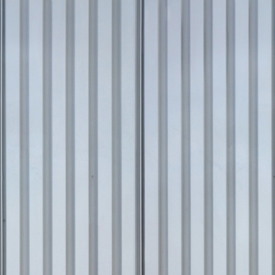 Steel Corrugated Fence Wallpaper