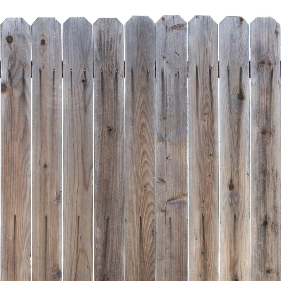Dog Eared Wooden Fence Wallpaper