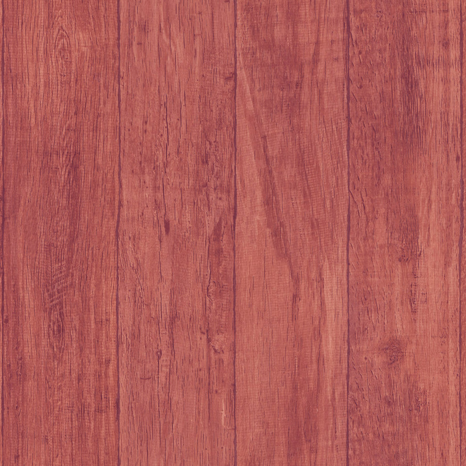 Red Wood Planks WW Wallpaper