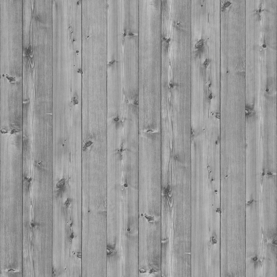 Light Wood Grey Planks WW Wallpaper