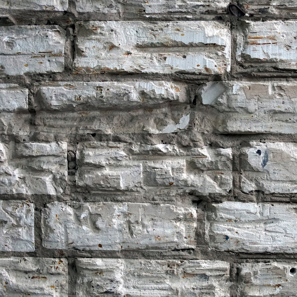 Rustic Grey Brick Stone Wallpaper