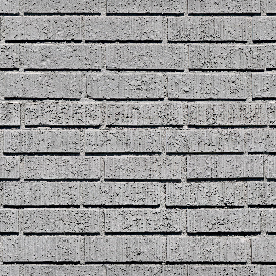 Textured Grey Brick Wallpaper