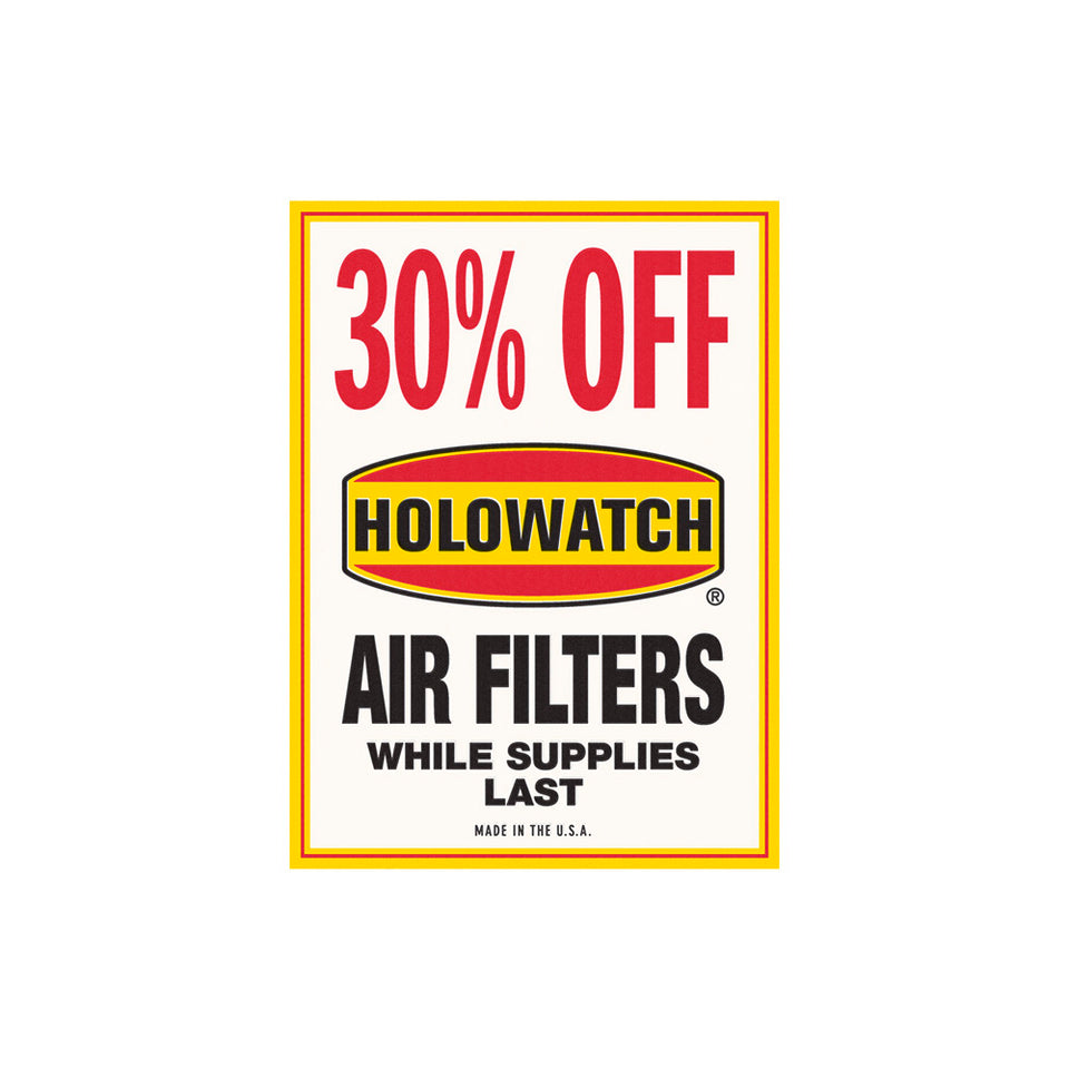 Holowatch Air Filters Sign Wallpaper
