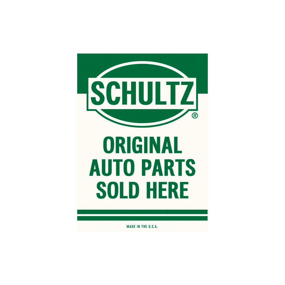 Schultz Auto Parts Sign Wallpaper